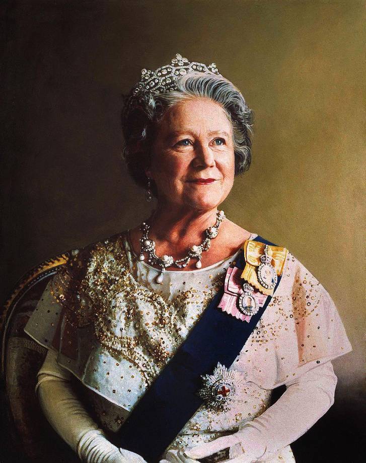 30 marzo 2002.- Fallece la reina madre, Isabel Bowes-Lyon, esposa del rey Jorge VI y madre de Isabel II.
