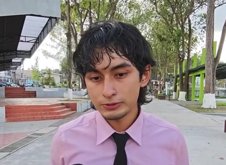 Así presumía su vandalismo joven que fue entregado por su papá a un juez de Copán (fotos)