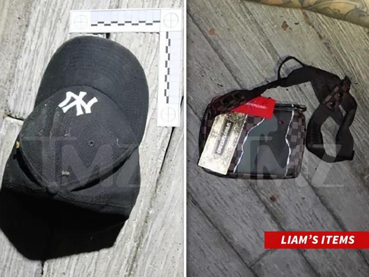 El informe policial reveló que Liam Payne tenía una gorra y una bolsa atada al hombro al momento de su caída. Las cuales no portaba cuando fue cargado del looby del hotel
