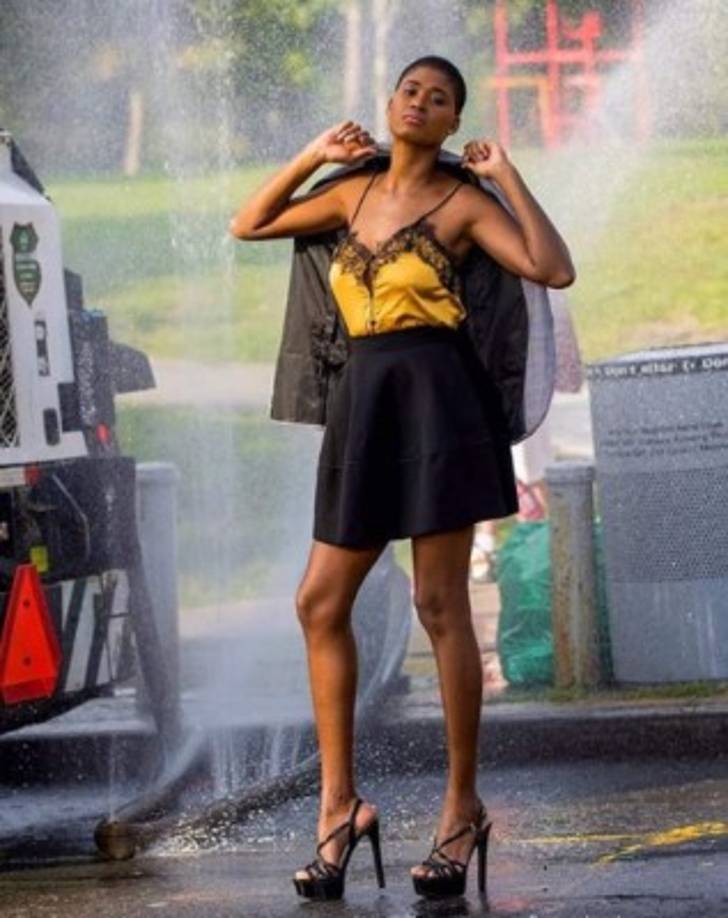 Esta acción de la dominicana fascinó al jurado porque rompió con los estereotipos y se apegó muy bien al eslogan del concurso de NBL 'sin tallas, sin límites, sin excusas'.