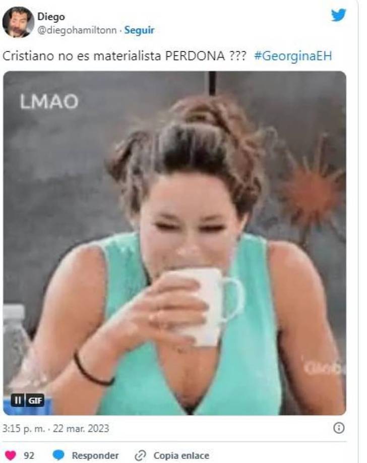 Georgina recibe duras críticas tras hablar de su relación con CR7