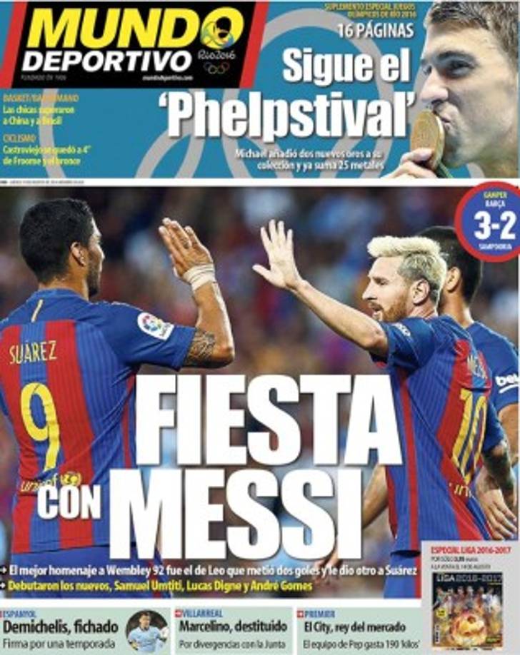 El Mundo Deportivo de España .