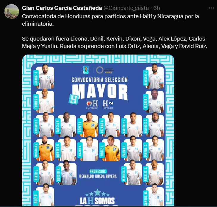 Así reaccionó la prensa a la convocatoria de Honduras para la eliminatoria