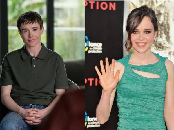 La transformación de Elliot Page es impresionante.