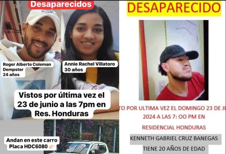 Hallan muertos a cuatro de los cinco jóvenes desaparecidos