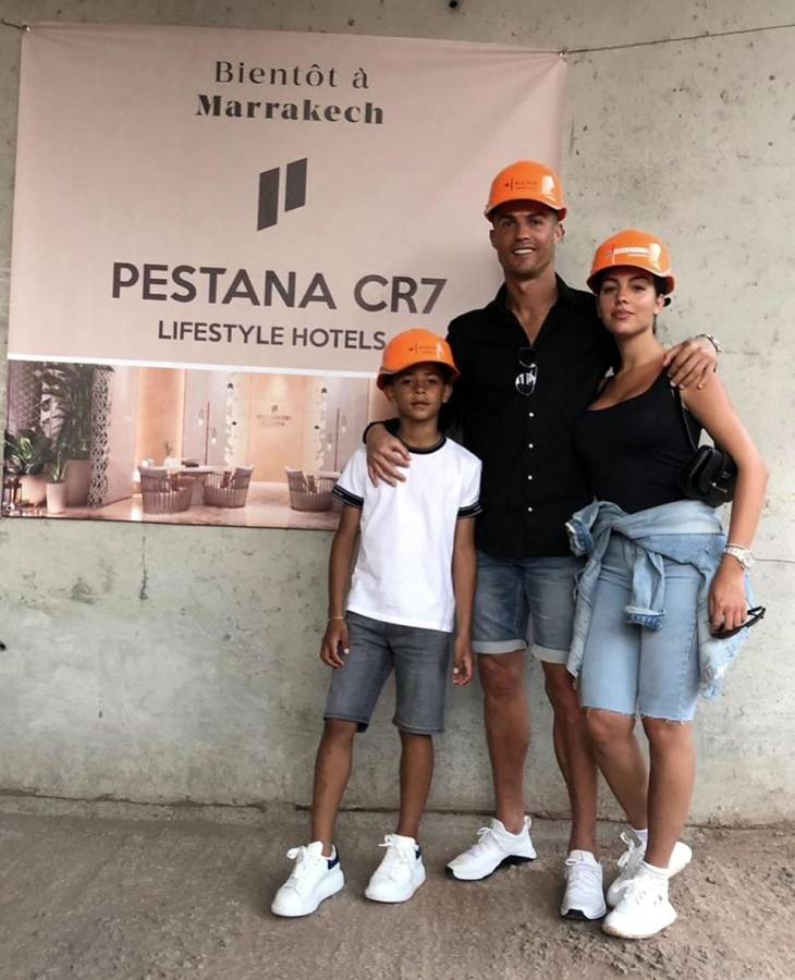 Cristiano Ronaldo inauguró el hotel en Marruecos en 2022.