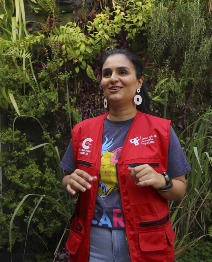 La coordinadora de programación del Centro Cultural de España, Karla Chévez.