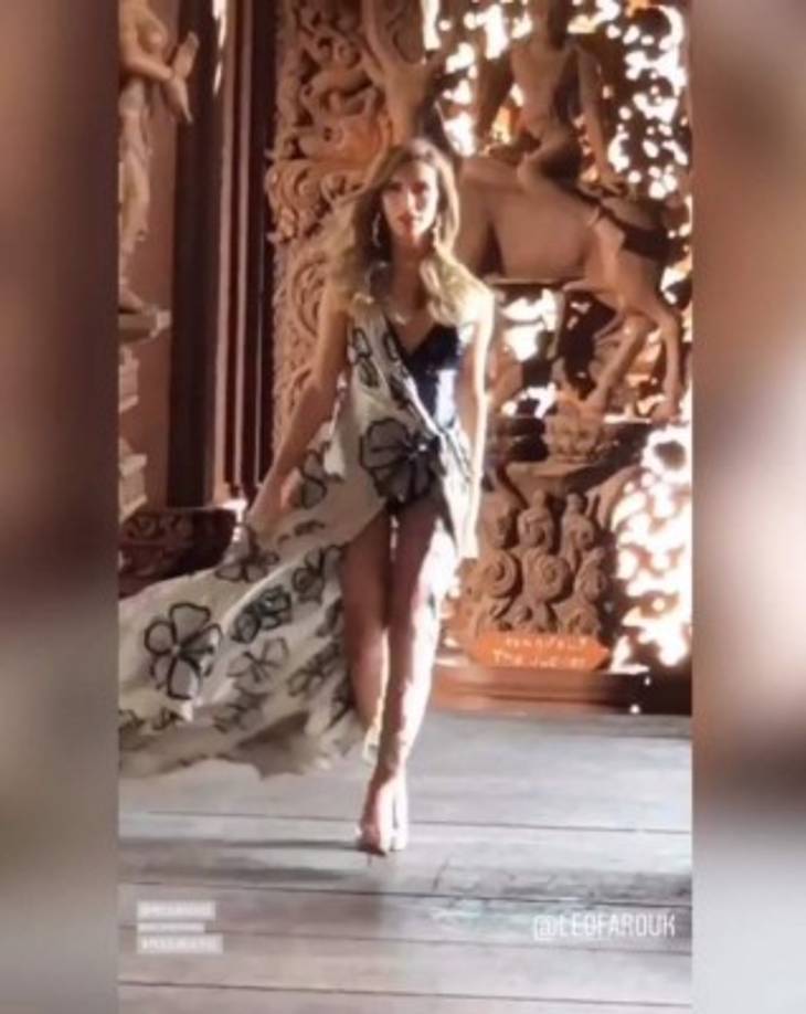 Se presume que la grabación es parte del opening del show que se transmitirá el 16 de diciembre.