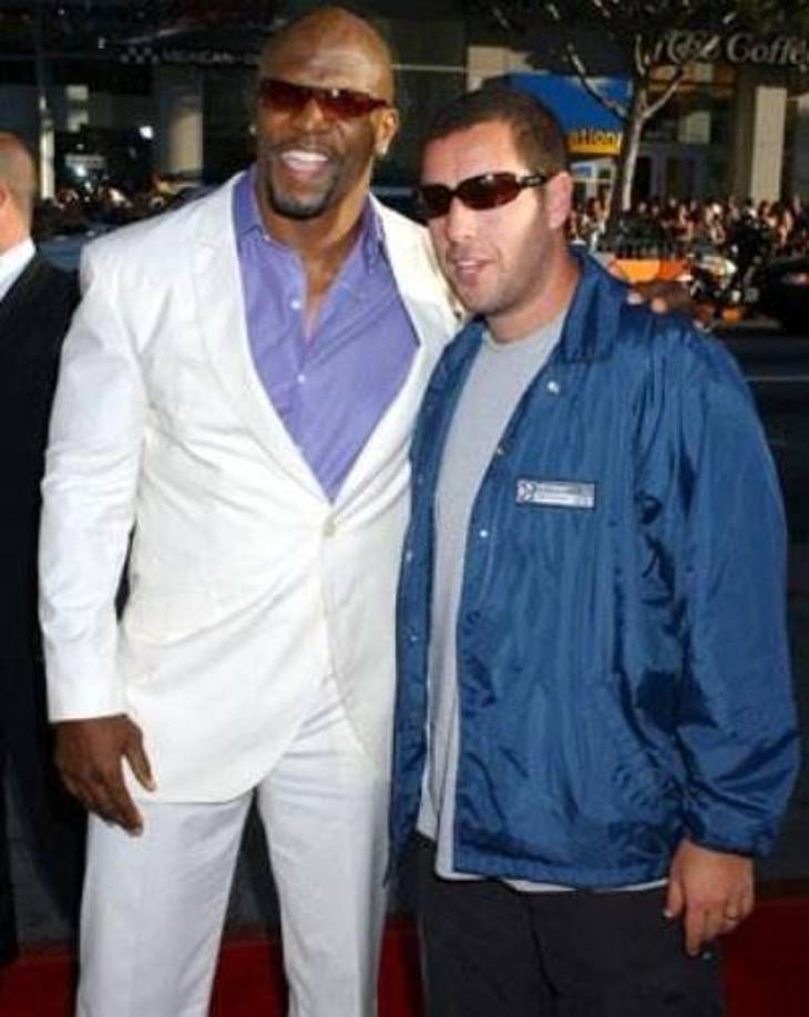 Terry Crews siempre ha reconocido a Sandler como uno de los responsables de su éxito en la industria.