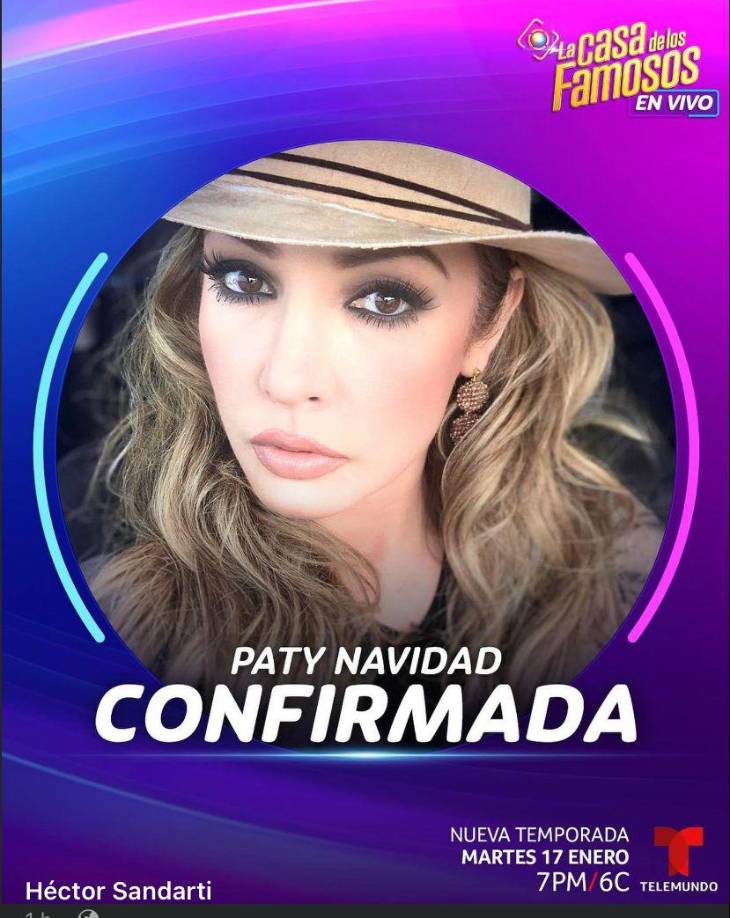 La polémica Paty Navidad. 