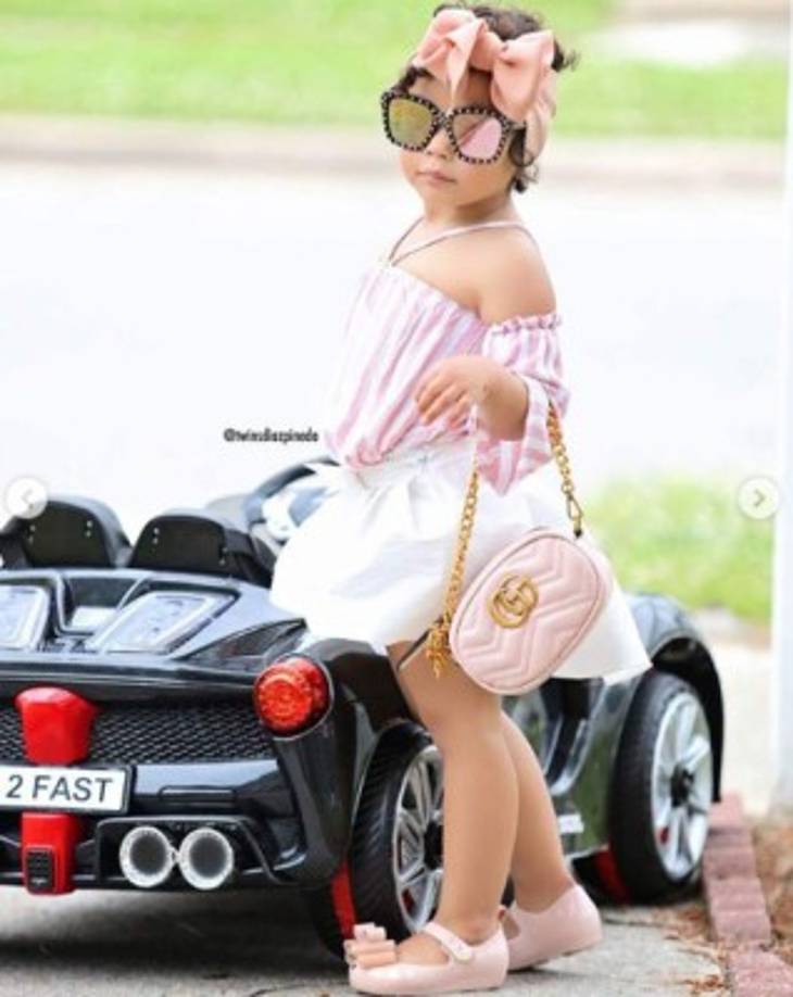 Su madre contó en exclusiva para Diario LA PRENSA, que la pequeña es la que más cautiva por su glamour y belleza.