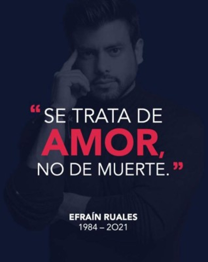 'Sé que esto marca un antes y un después en mi vida y en la de todos los que te conocieron y disfrutaron de ti. Fuiste un colchón para soportar la partida de Toñito, nos acogiste a todos en tus brazos y nos diste paz y nos hiciste fortalecer la fe en nuestro Dios, nos enseñaste que Nuestro Dios es más grande que nuestra aflicción, pero ahora tu partida nos deja con un vacío más grande que toda la galaxia y oramos para que Dios lo pueda llenar”, continuó Pablo en el texto.