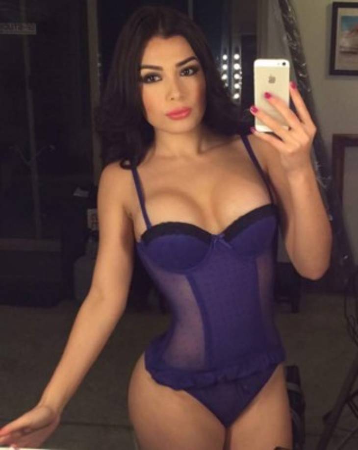 Cada post de la modelo alcanzan los 15 mil likes.