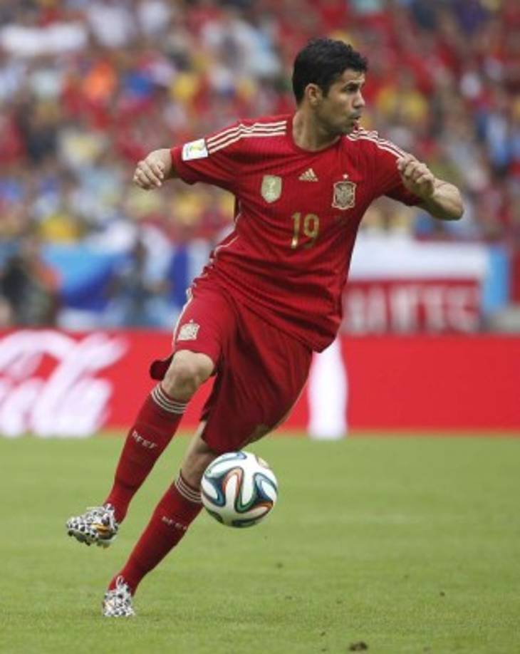 Luego en el 2014 Diego Costa fue llamado con Vicente Del Bosque para formar parte del combinado español con el que en ese mismo año disputó el Mundial de Brasil.