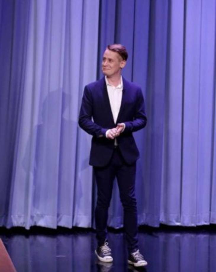 El actor Macaulay Culkin de 37 años.