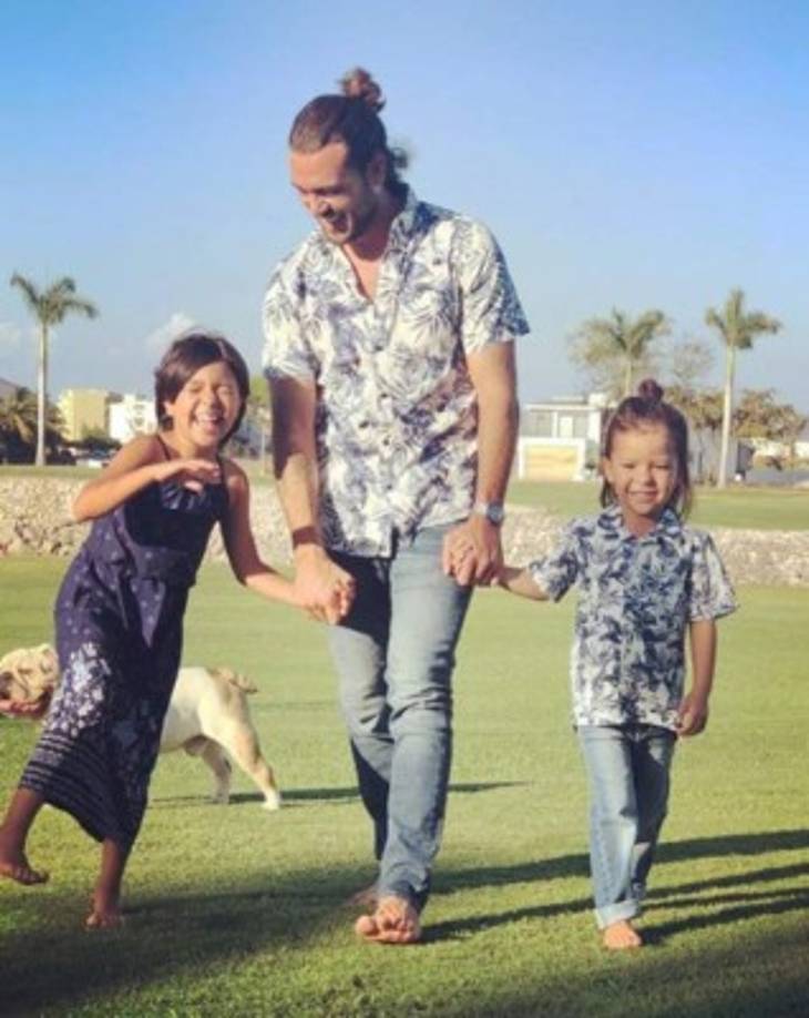 Aranza y Mauro, son el nombre de los hijos de la pareja.