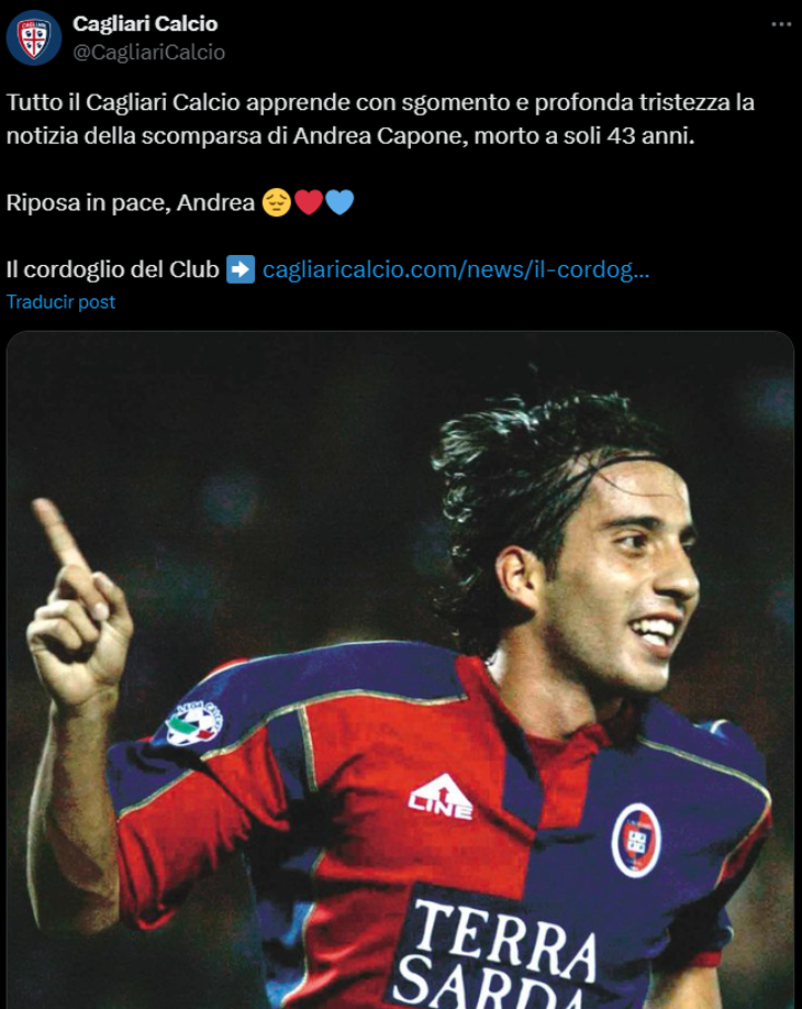 “El vínculo con su patria seguirá siendo imposible de romper para un hombre que siempre se ha caracterizado por su profesionalidad, dedicación y pasión. Cualidades que permanecerán en los corazones de quienes tuvieron la suerte de conocerle, de encontrarse con él dentro y fuera del terreno de juego”, comentaron.