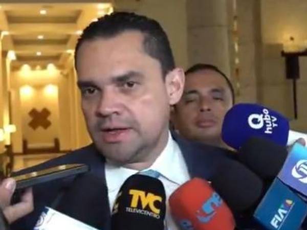 El presidente del Congreso Nacional, Tomás Zambrano.