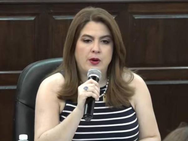 La consejera del Consejo Nacional Electoral (CNE), Cossette López.