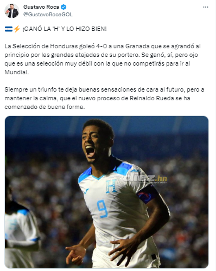 La reacción de Gustavo Roca, periodista de Diario Diez: “ ¡GANÓ LA ‘H’ Y LO HIZO BIEN!”