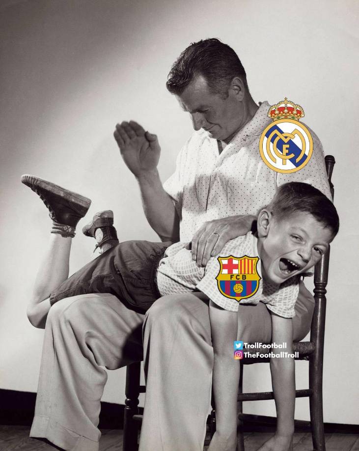 Memes destrozan al Barcelona tras paliza en la final ante Real Madrid
