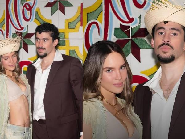 Belinda se reunió con Bad Bunny en uno de los conciertos del artista puertorriqueño.