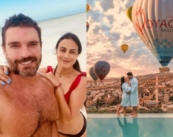 Al actor Julián Gil y a su novia Valeria Marín les gusta coleccionar experiencias y viajes.