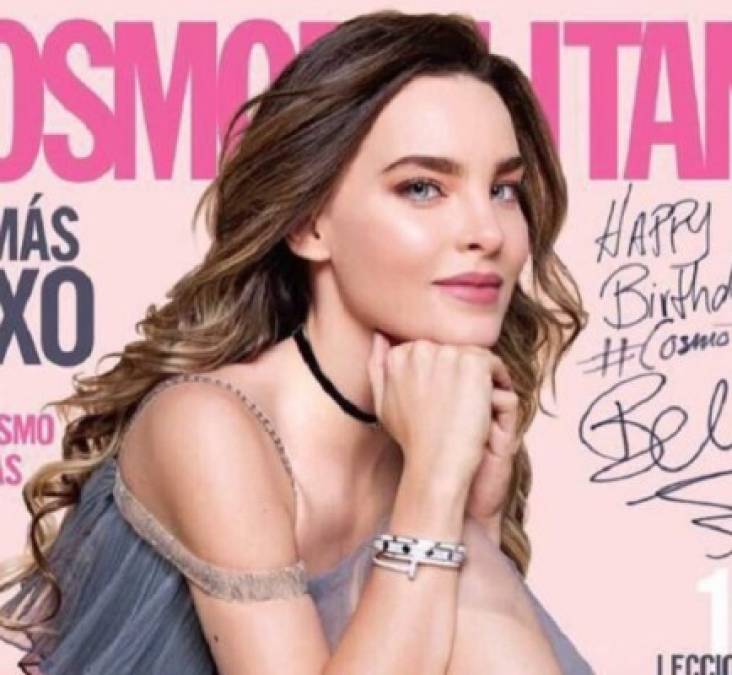 En otra publicación de mediados de 2017 Belinda lució 'bizca' después de que retocarán demasiado su foto para la portada de la revista Cosmopolitan.