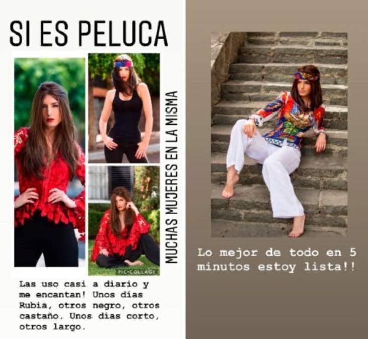 Este miércoles la interrogantes sobre su nuevo aspecto al fin fueron resueltas, la misma Tania Ruiz publicó a través de Instagram Stories que el secreto detrás de su cambio era una peluca.<br/><br/>'Sí es peluca, las uso casi a diario y me encantan. Unos días rubia, otros negro, otros castaño. Unos días corto, otros largo', escribió la modelo.<br/><br/>