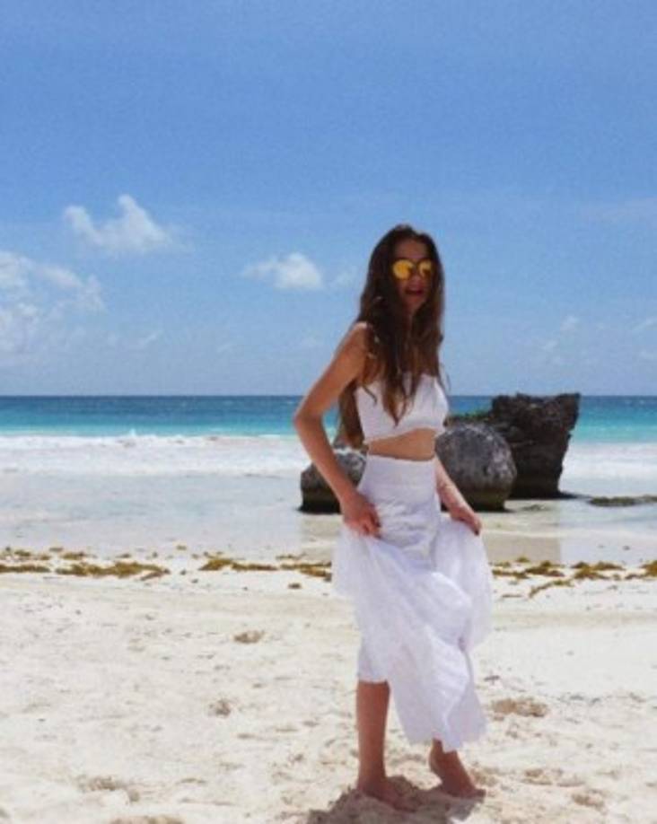 Todo apunta que ha nacido una estrella, la joven al igual que su madre es muy bella.