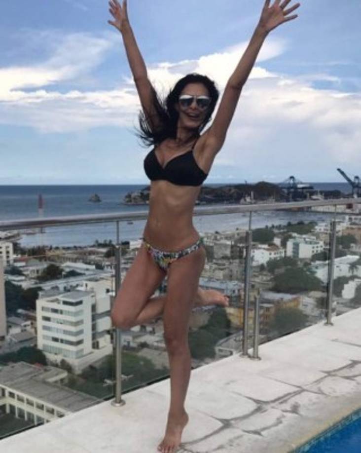 Marcela Posada, actriz y también modelo colombiana es una de las que más robó suspiros.