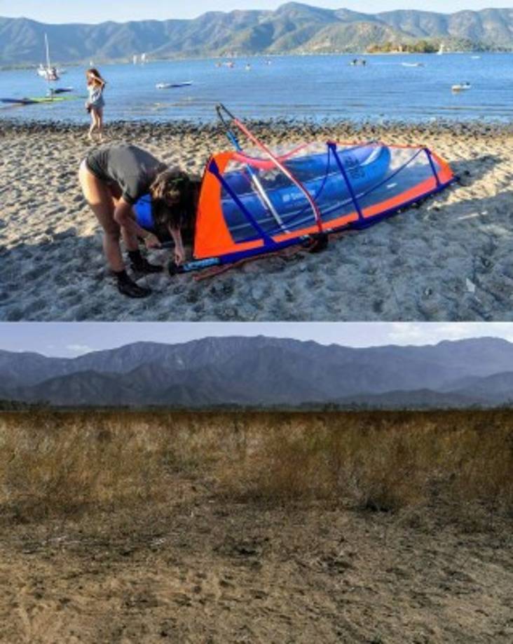 Aculeo solía decir uno de los destinos predilectos de los turistas en Chile. Los visitantes colmaban los hoteles, campings y restaurantes apostados en las riveras de la laguna, que llegó a tener una extensión de casi 12 kilómetros cuadrados y unos seis metros de profundidad.