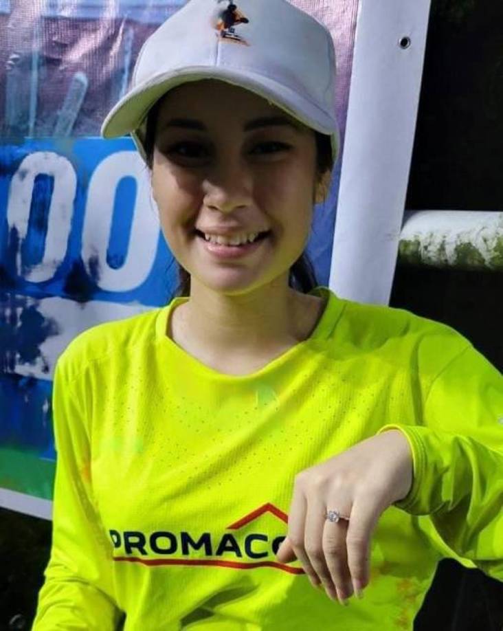 Yeimi está en su última etapa de embarazo de la que será la primera hija de ambos.