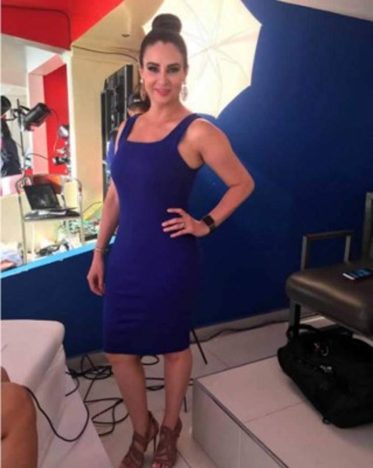 Helena Escobar robó suspiros de los televidentes con su look.