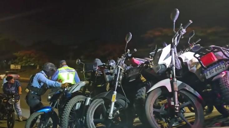 Siguatepeque le declara la guerra a las motos ruidosas; decomisaron más de 50