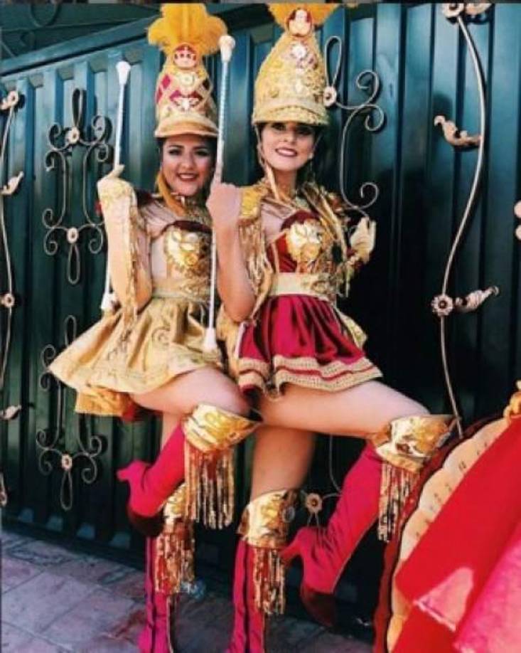 Así de bellas lucieron las palillonas del Cosme Garcia en 2017.