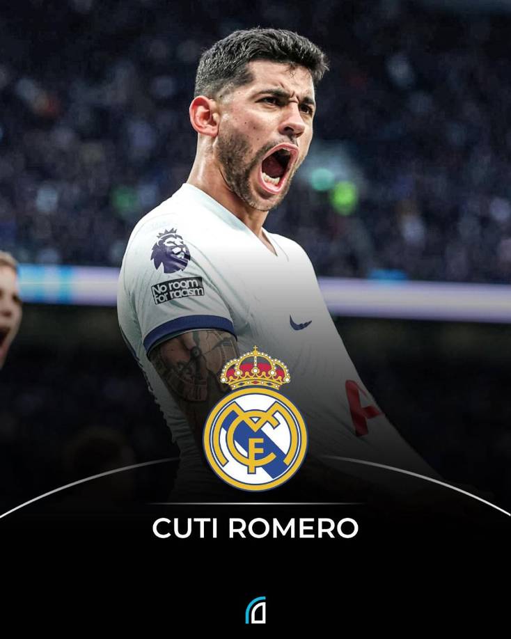 El Real Madrid está interesado y ha preguntado condiciones para fichar al central argentino del Tottenham, Cristian ‘Cuti’ Romero. “Un campeón del mundo pretendido por un grande Europa”, informa ESPN. La operación podría activarse si Nacho acaba rechazando la oferta de renovación y abandona el Bernabéu. El central argentino tiene contrato hasta junio de 2027 y una cláusula de rescisión de 60 millones de euros.