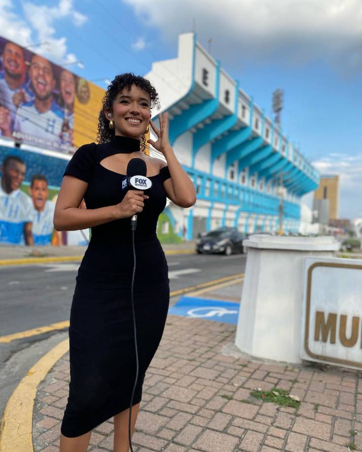 Emma Ramos, corresponsal del partido Honduras vs México para Fox Sports, también opinó a favor de la selección catracha.