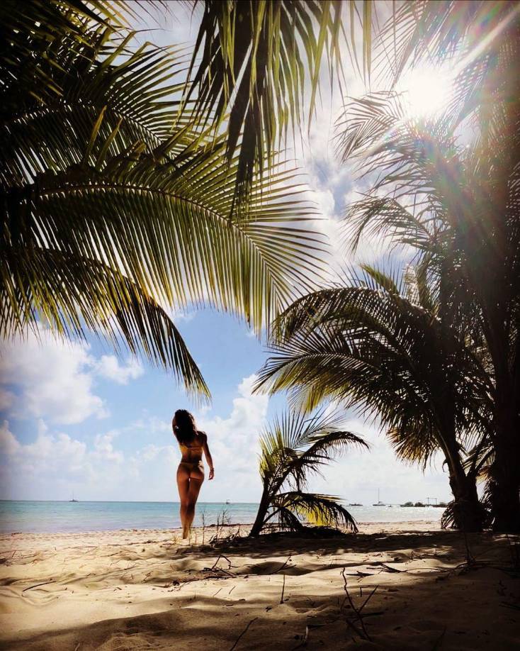 La también protagonista de “Tres Veces Ana” ama visitar la playa. 