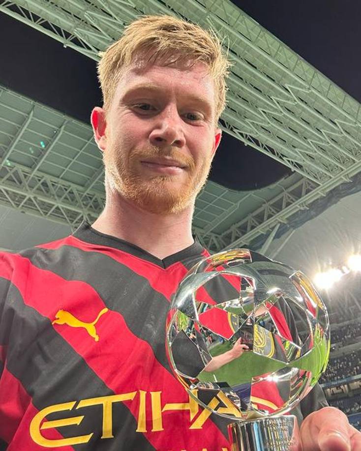Kevin De Bruyne fue elegido como el MVP del partido.