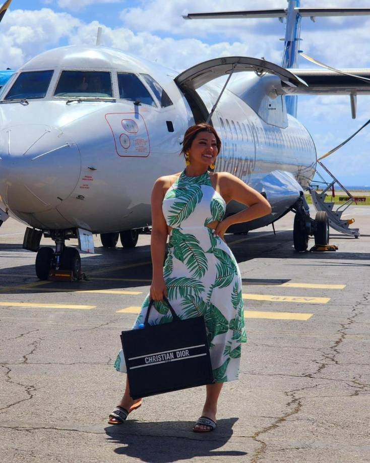 “En esta etapa de mi vida no tengo razones para mirar atrás, u tengo mil motivos para seguir adelante”, añadió la presentadora. 