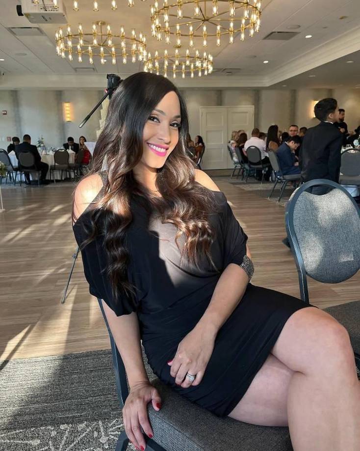 Mabiza era una de las chicas habituales en los estadios del fútbol como promotora de marcas.