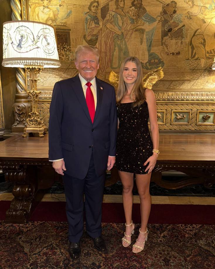 La joven ha acaparado la atención en redes sociales por su gran parecido físico a su tía, Ivanka Trump.