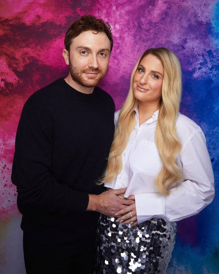 Meghan trainor es otra de las cantantes que está esperando a su segundo bebé.