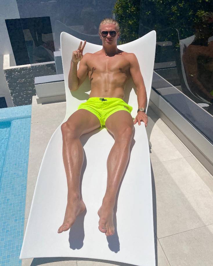 El atacante noruego dijo que come alrededor de 6.000 calorías al día para mantener su cuerpo y estar en óptimas condiciones a la hora de llegar al gol.