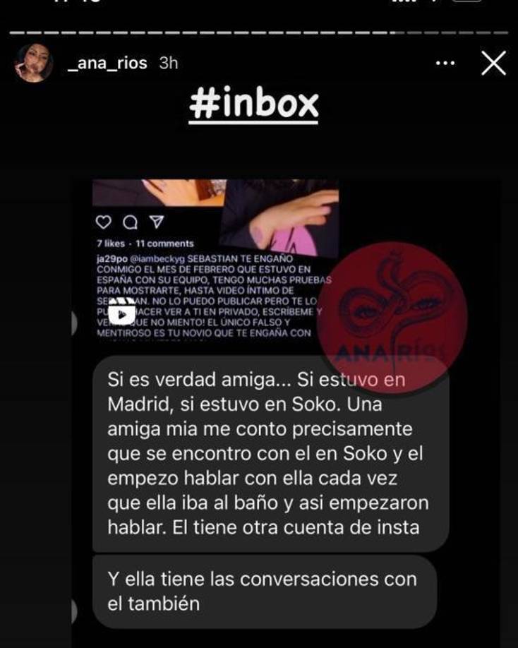 Previo a la confesión de Lletget salieron a la luz más pruebas de las presuntas infidelidades del futbolista.