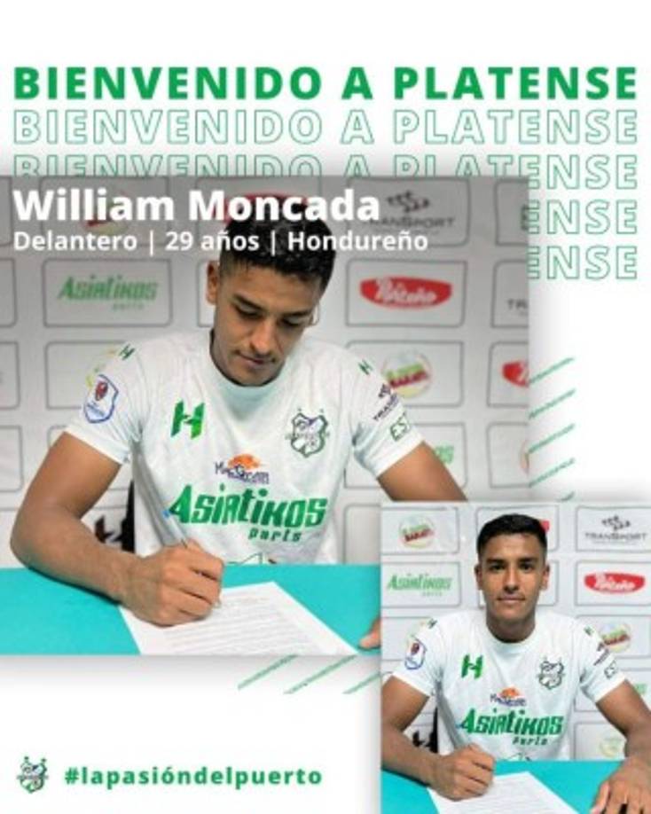 El inspector de Policía, William Moncada, ha sido fichado por el Platense de Puerto Cortés. Llega procedente del Real de Minas.