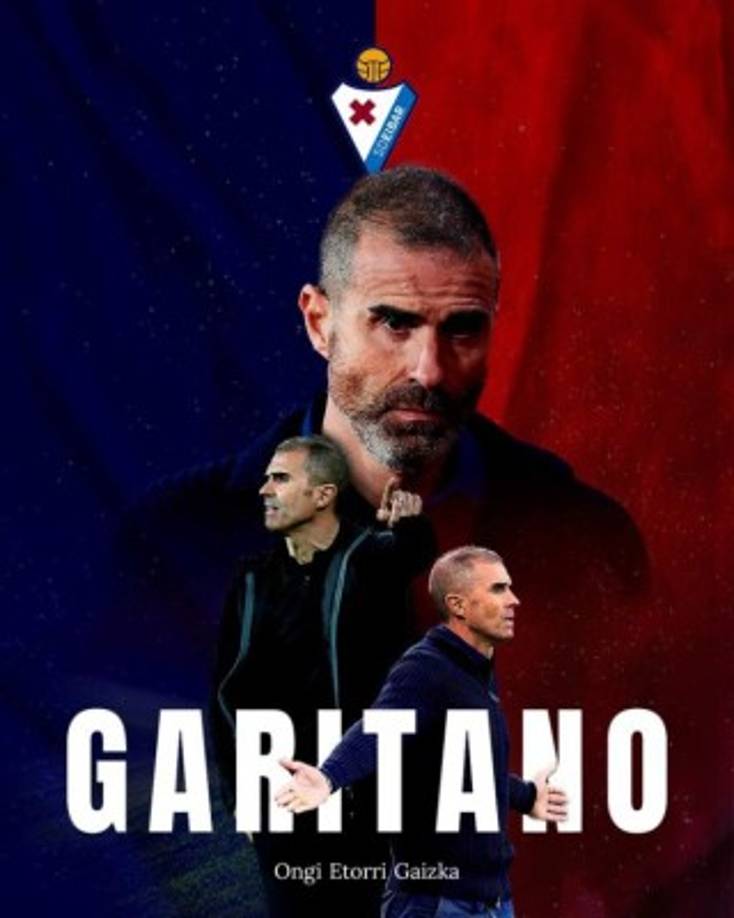 El Eibar ha anunciado la contratación de Gaizka Garitano como nuevo entrenador armero, firmando por dos temporadas con opción a una tercera. Foto Twitter Eibar.