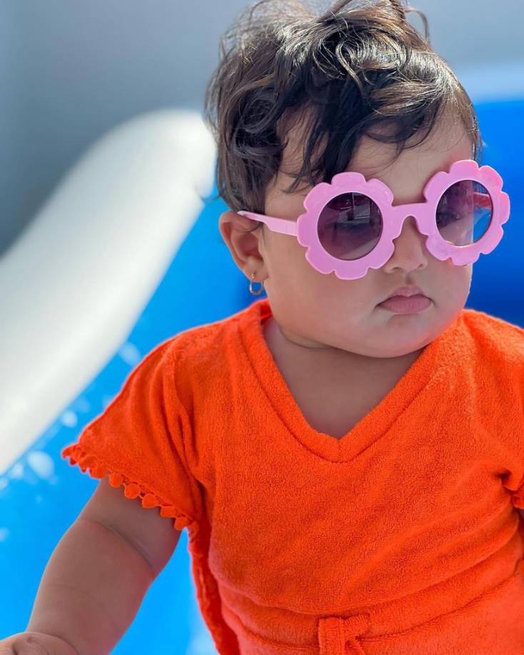 En esta página sus padres comparten a diario fotografías de su hermosa hija. 