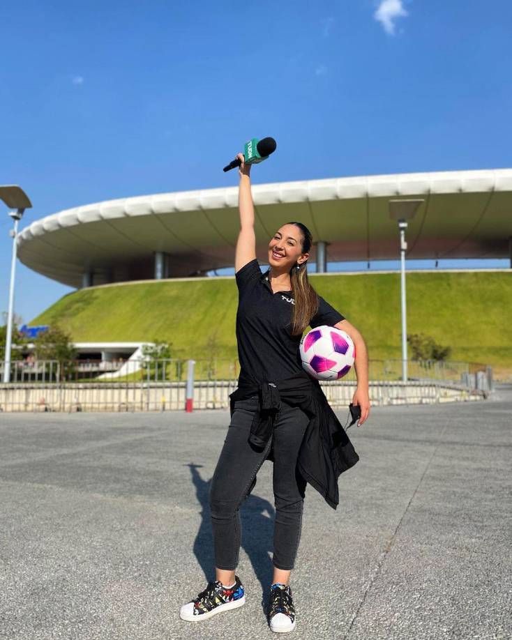 Olimpia - Atlas: La bella y famosa reportera que llegó a Honduras